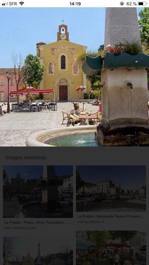 Maison "Les Vignes" Le Pradet Esterno foto